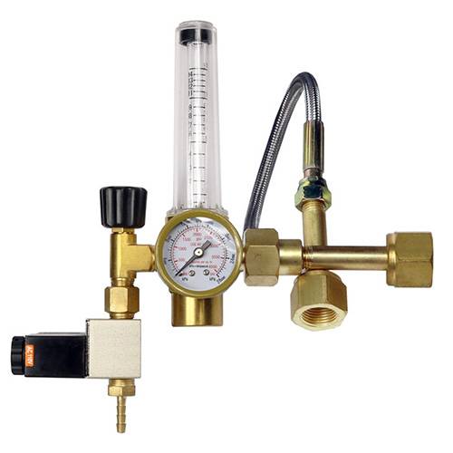 Hydroponic Carbon Dioxide Distribution Dimlux CO2 Regulator with Magnetic valve
